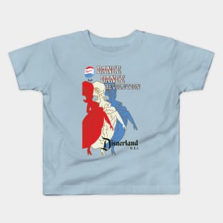 "Dance Dance Revolution"  Disnerland Parody Kids T-Shirt